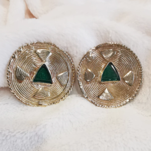 Boucles d’oreilles Triangle – Côte d’Ivoire – BRONZE