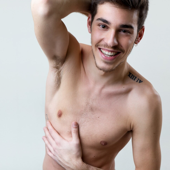 epilation aisselle - homme - poisat